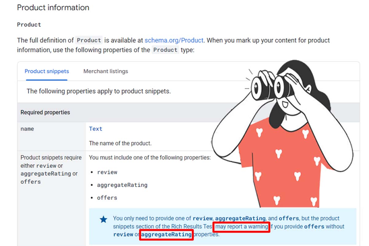 Gaining valid review schema markup for a product