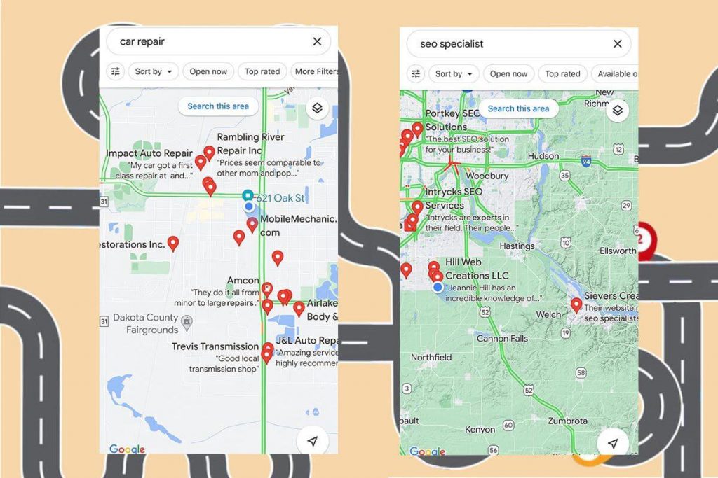 importance of local citations and reviews for map rankings