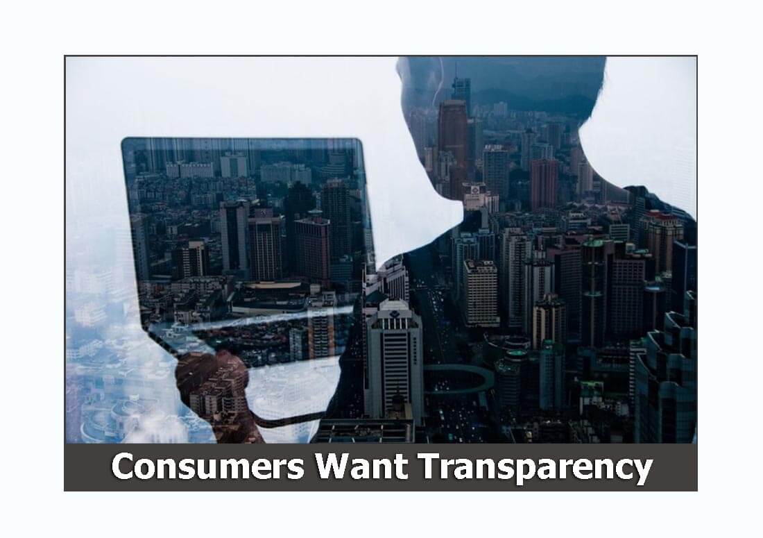 Consumers demand transparency when on-your website