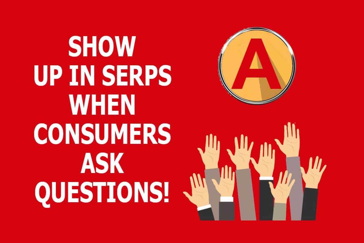 Chatbots help your business show up in SERPs when consumers ask questions