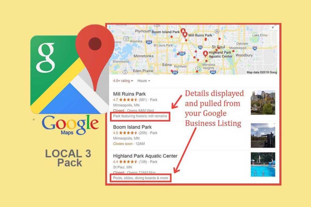  Aim for high rankings in local searches/How is Google's search ranking determined? We also introduce countermeasures