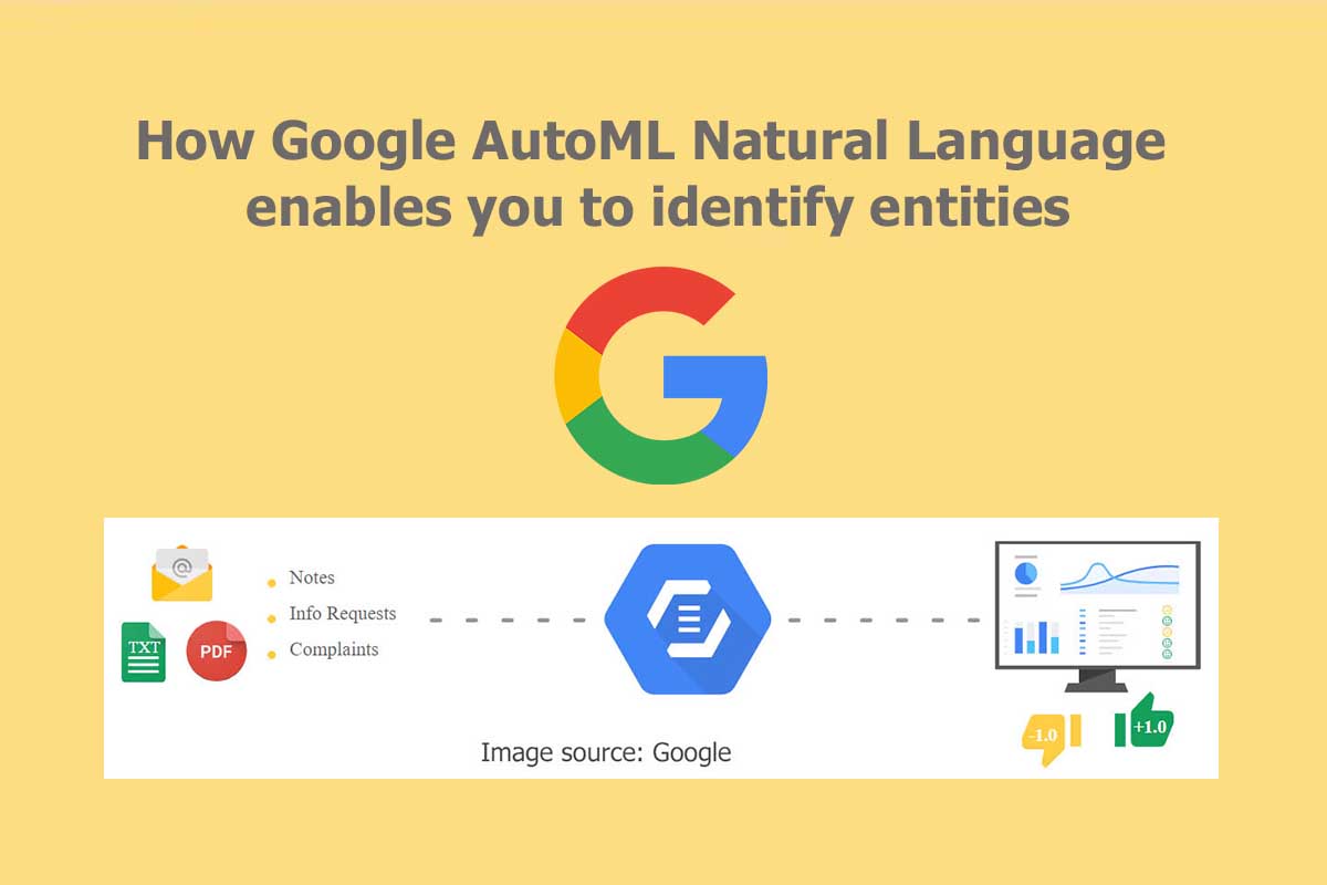 How Google AutoML enables you to find entities