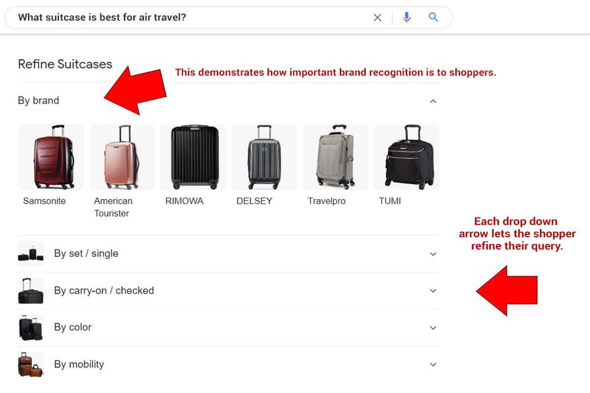 New Google Shopping Results offer Visual Assistance to Buyers