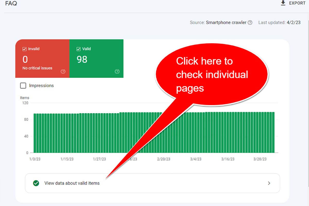 How to Use Google Search Console Enhancement Reports