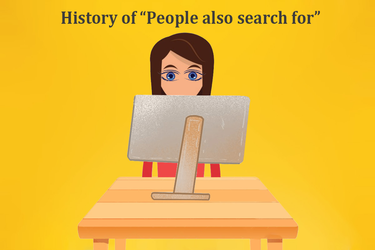 Google's Search History of People Also Search For