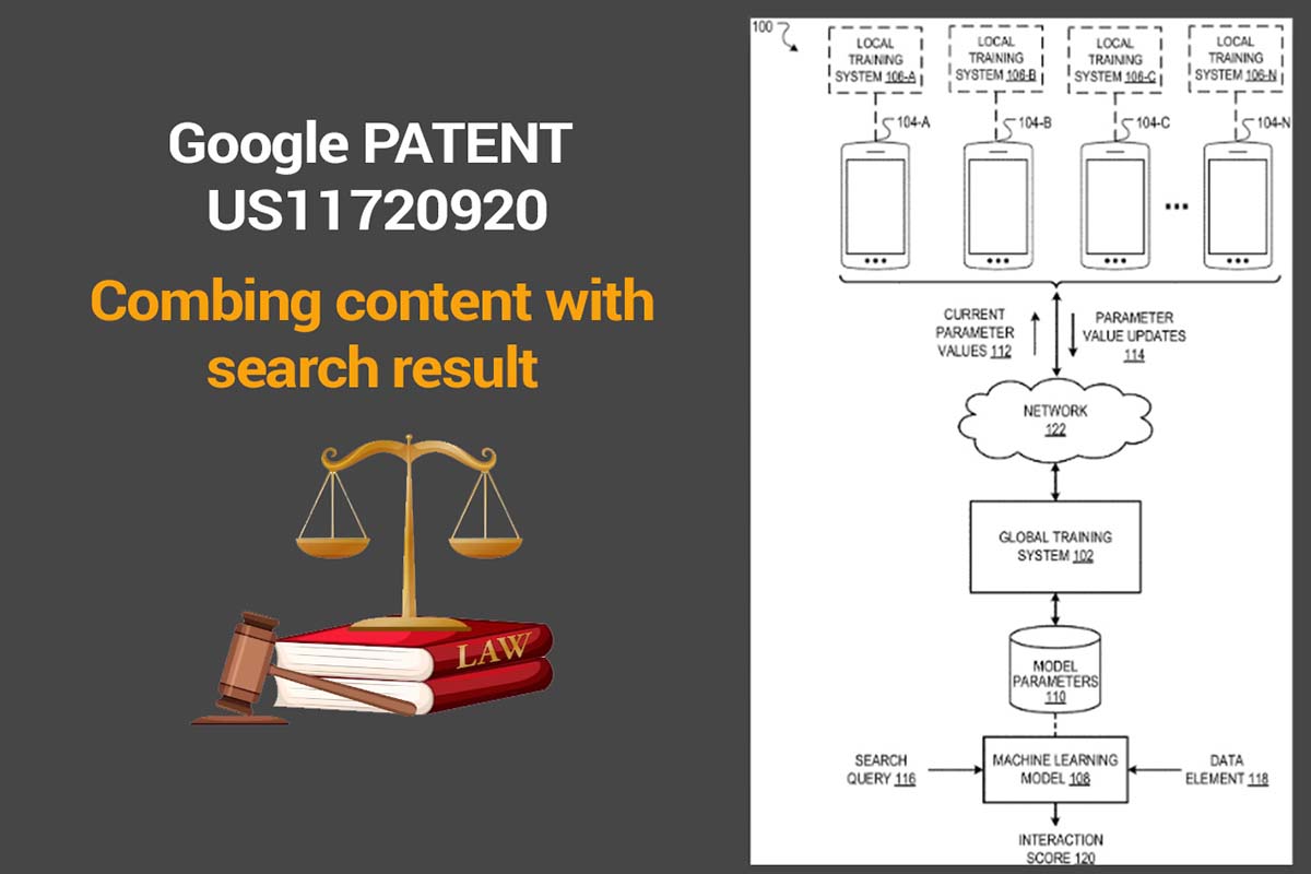 US11720920 Google Patent combining content with a search result to create a generated AI answer