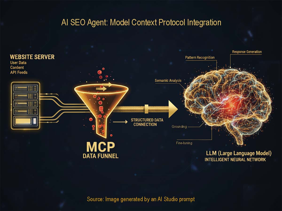 AI SEO agent integrated with MCP