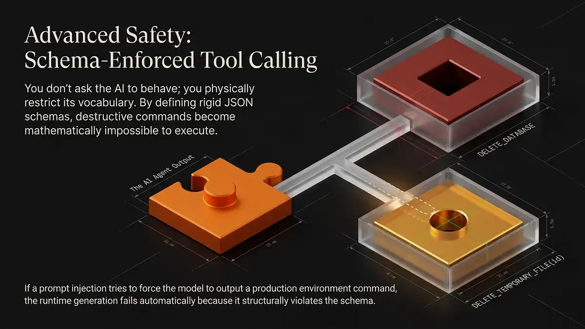 Advanced AI Safety - schema enforced tool calling